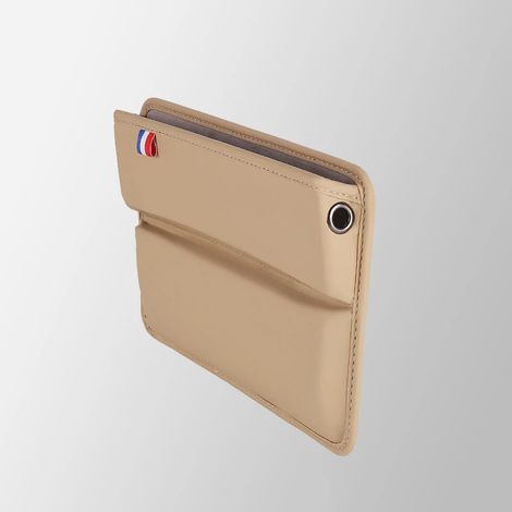 Organisateur de rangement universel pour siège auto (beige), combleur d'espace entre les sièges BMW, organisateur de pièces de monnaie, combleur d'espace entre les sièges auto (1/5)