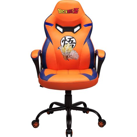 Dragon Ball Z - Sedia da gaming Junior/Poltrona da ufficio ergonomica nero e oro con licenza ufficiale (1/4)
