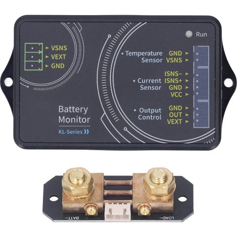 Moniteur de Batterie Voltmètre Ampèremètre Testeur de Puissance Capacité Outil de Mesure Tension Courant (1/5)