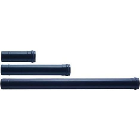 TUBO PER STUFE A PELLET PLUS NERO OPACO PESANTE MM.1,2 ø cm.10x50 FER 244596