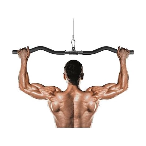 Barre Tirage Musculation, de Dos, Arrière Levier Tension Épaule Tirant Tige Accessoire (1/5)