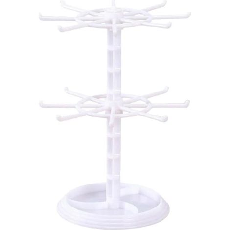(Transparenter) Schlüsselanhänger-/Schmuckständer – Nicht spezifiziert – Drehbar – Klares Acryl – Unisex – Erwachsene (1/4)
