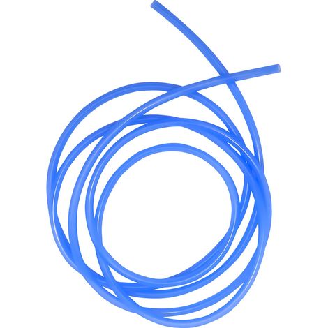 Tuyau en silicone, 3 mm ID x 6 mm (diamètre extérieur), 3 m de long, flexible, en caoutchouc de silicone, pour transfert de pompe (bleu) (1/5)