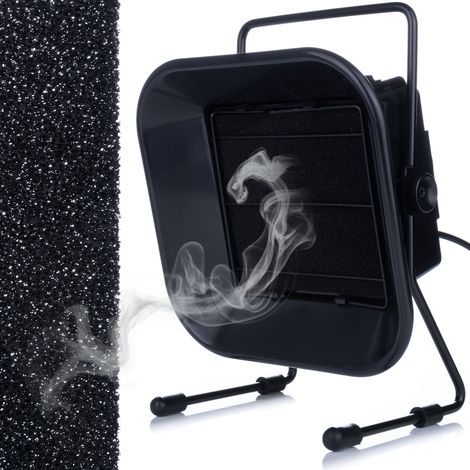 Assorbitore di fumi da 30W con 3 filtri e fascia regolabile