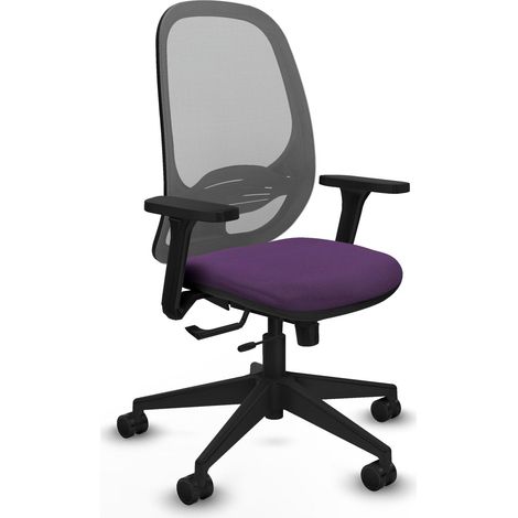 Silla de oficina piqueras y crespo Cilanco gris brazos 3D (1/2)