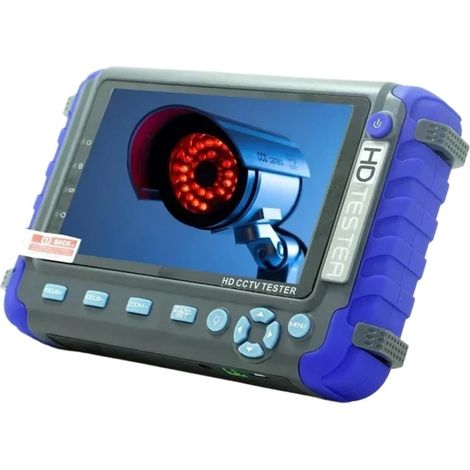 Testeur de vidéosurveillance IV8W, Moniteur for caméra 8MP AHD TVI CVI CVBS, contrôle RS485 PTZ, entrée VGA, Test de câble UTP(IV8C NO VGA) (1/5)