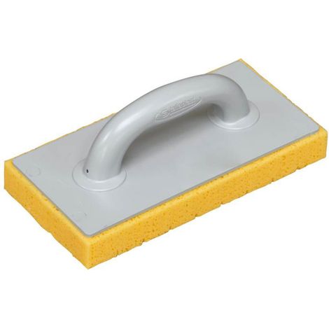 REINIGUNGSPLATTE MIT GESTREIFTEM SCHWAMM 28X14X3CM TALIAPLAST - 302224