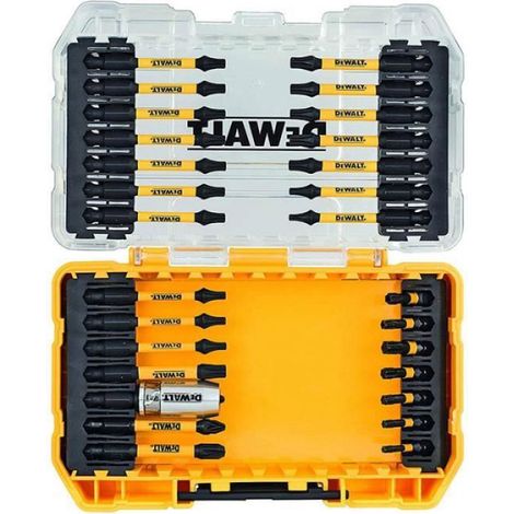 Coffret Embouts De Vissage - 29 Pièces - T10 À T30 PH2 PZ2 PZ3 - Porte-Embouts Magnétique Aluminium - Compatible TSTAK (1/2)