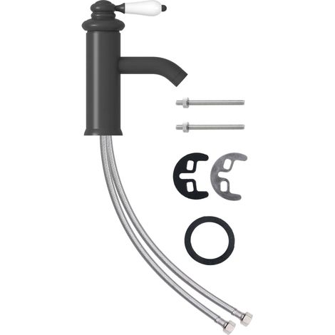 Robinet de lavabo de salle de bain Gris 130x180 mm