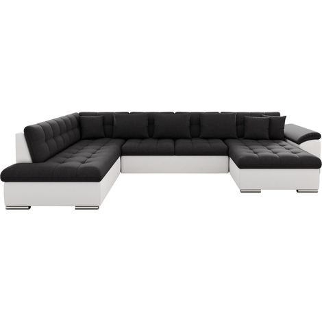 Canapé d'angle Comfivo Gemma, Droit, Disponible, 348x205x76cm, 0 (1/5)
