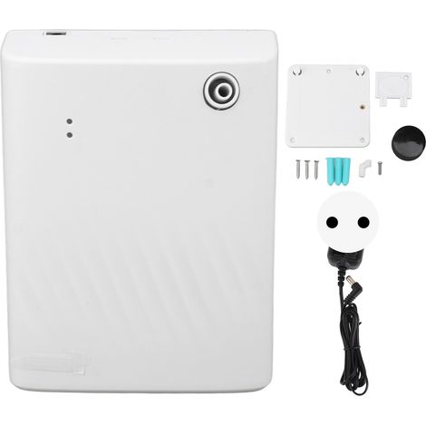 Diffuseur d'huiles essentielles blanc grande capacité régulation émotions sommeil sûr pour maison hôtel bureau commerce prise UE 100‑240V (1/5)
