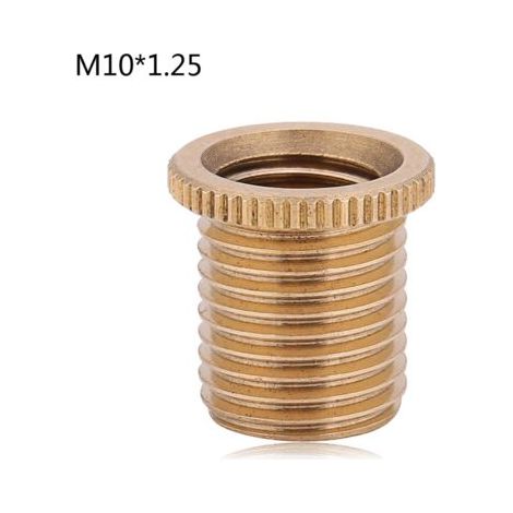OPPWONG Adaptateur de Pommeau de Levier de Vitesse, Adaptateur de Filetage, Adaptateur Universel de Vis de Filetage de Tête de Bouton M10 1.25 (10 1.25). (1/5)