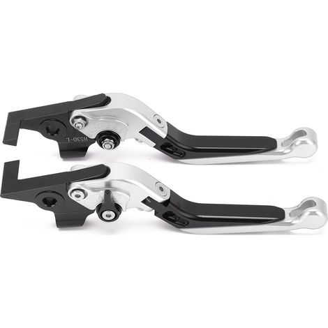 Levier d'embrayage de frein réglable pour moto, remplacement en alliage d'aluminium CNC pour YAMAHA TMAX 530 2012 – 2019argent (1/5)