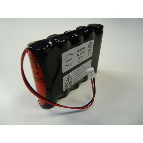 NX - Batterie  de mesure 5x AA 5S1P ST1 6V 700mAh JST