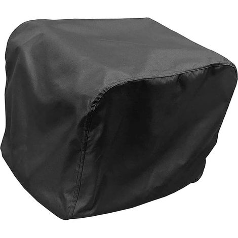 Housse de générateur robuste en tissu 600D résistant aux intempéries avec cordon de serrage pour générateurs onduleurs, jardin, terrasse, 81,3 x 61 x 61 cm (81,3 x 61 x 61 cm) (1/5)