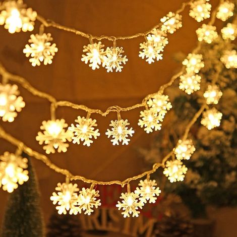 Guirnalda de luces LED con efecto de cielo estrellado，luz siempre brillante con tira intermitente. 2 unidades，2 unidades，3 m (1/4)