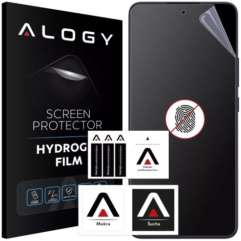 Pellicola protettiva in idrogel Alogy HydroSkin Matte Pro™ per Oppo Reno13 FS 5G "anti-impronte" (1/5)