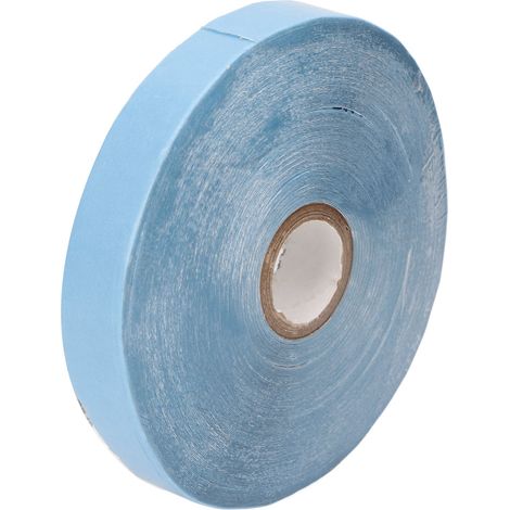 Ruban adhésif double face pour perruque, 36 yards, hypoallergénique, bleu, 2 cm de large, forte adhérence, support pour extensions capillaires (1/5)