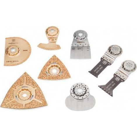 Juego profesional StarlockMax FEIN 35222967140 - Para calefacción y fontanería - 8 accesorios (1/2)