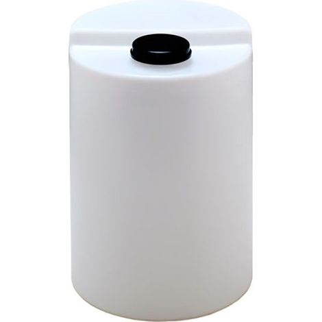 Zylindrischer Behälter aus Polyethylen zum Dosieren, 250 L (Ø 580 mm, Höhe 1.083 mm)