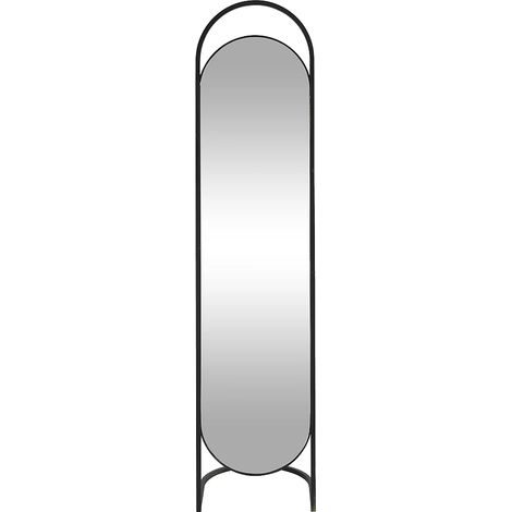 Specchio su piede psiche L.41 x H. 171 cm in Ferro Nero - ZINEB (1/5)