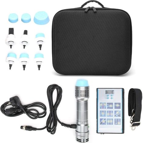 Ed Shockwave Therapy Machine, Portable Shockwave Therapy Machine Muscle Massager Electric Back Massager, for Pain Removal, Erectile Dysfunction/Ed Treatment, Anti-Cellulite(Moi) (1/5)