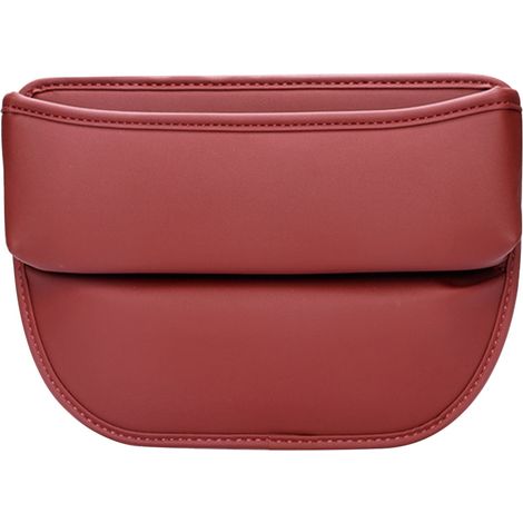 Questo organizer per sedile auto è realizzato in pelle, ha un design regolabile, una porta di ricarica e può contenere telefono, chiavi, carte e occhiali. Ha una dimensione universale adatta alla magg