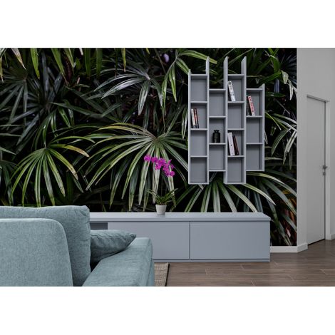 Papier Peint Feuillage - Jungle Tropicale Profonde - 150 x 250 cm (1/2)