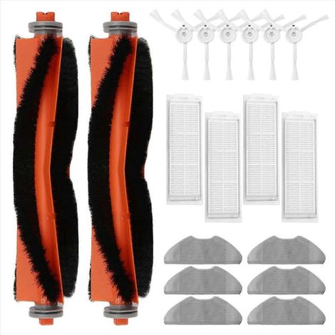 Pour Xiaomi Mi Robot Vacuum Mop 2 Lite / Mi Robot Vacuum Mop 2 Pro / MJST1SHW Pièces détachées Brosse latérale principale H (1/5)