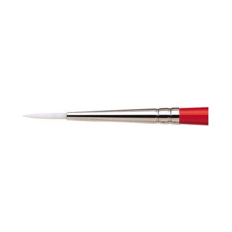 Pinceau - WINSOR & NEWTON - University - Poils synthétiques - Rond - No 2 (1/2)