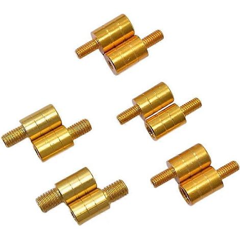 Adaptateur de tête de filet à vis M8/M10/M12 neuf (1 pièce), connecteur pour support de canne à pêche, accessoire pour épuisette et fourchette de pêche. (1/5)