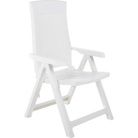 Maison Exclusive - 2 Stück verstellbare Klappstühle aus Kunststof (1/5)