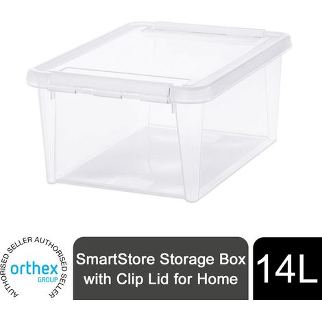 SmartStore Storage Box with Clip Lid for Home, 15 (1/5)