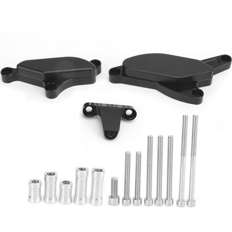 Protège-carters moto Noir x2, Crash Protector de Remplacement pour KAWASAKI ZX10R 2008-2010 (1/5)