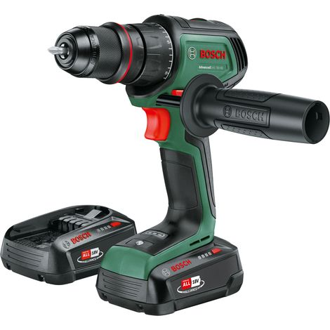 Taladro atornillador - AdvancedDrill - 18V-80 - 2 baterías de 2,5 Ah - Mandril metálico extraíble - Sin cable