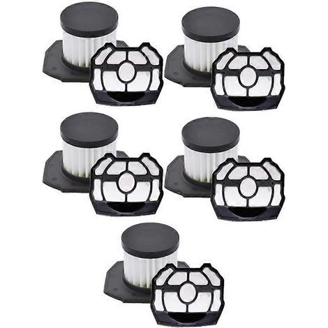 Lot de 5 filtres avec 2 préfiltres de rechange pour aspirateur balai Ryobi P718 313282002 18 volts (1/5)
