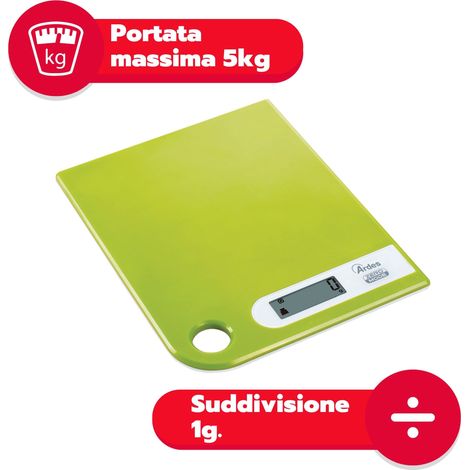 Báscula de cocina Ardes ar1pa1 capacidad 5 kg precisión 1 g (1/5)