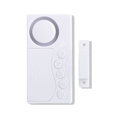 Alarme magnétique d'ouverture de porte de réfrigérateur, alarme de porte de réfrigérateur, 4 modes, forte 108 dB pour porte, fenêtre, porte de réfrigérateur (1/5)