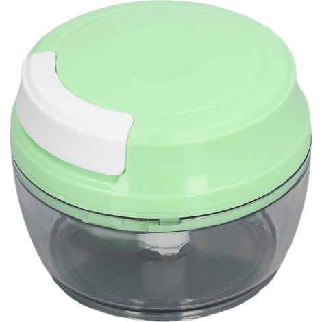 Hachoir Manuel Mini 150ML pour Légumes et Ail, Mixeur Multifonction Portable (1/5)