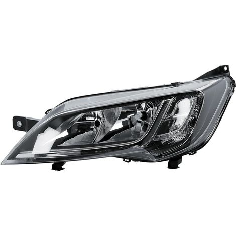 Phare avant noir côté conducteur avec moteur de réglage, Convient pour Ducato Citroën Jumper Peugeot Boxer 2014–2025 Opel Movano 2019–2025 (1/5)