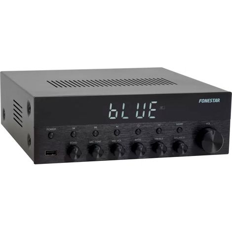 Fonestar as-1515 HiFi-Stereo-Verstärker 15+15w bluetooth usb mp3 fm Mikrofon- und Toneingänge