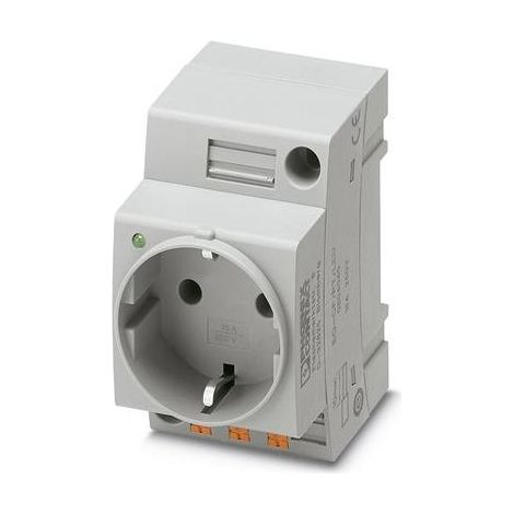PHOENIX CONTACT 804040 SCHALTSCHRANK-STECKDOSE EO-CF/PT/LED GRAU 1ST, 73.000G GEWICHT