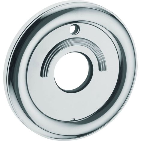 Grohe Rosette, D 180mm für Europlus Fertigmontageset Wanne, Weiß, 46367L00 (1/3)