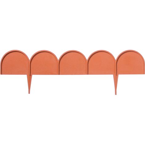 Prosperplast Bordure de jardin Ligne de jardin - terre cuite ikra-r624 (1/5)