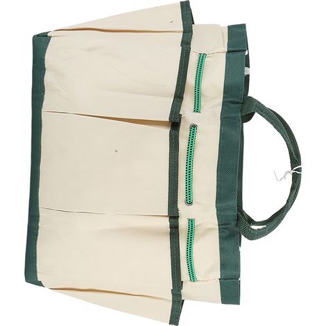 Sac de jardin fourre-tout simple couche en tissu Oxford pour ranger outils de jardinage et de taille. (1/5)