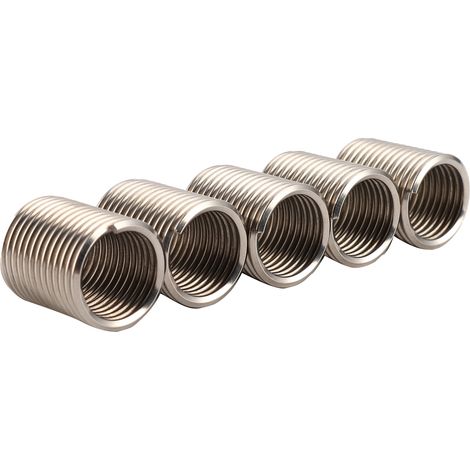 5 pièces filets rapportés écrous réducteurs mâle-femelle outil réparation acier inoxydable fixation M20x2,5x2D (1/5)