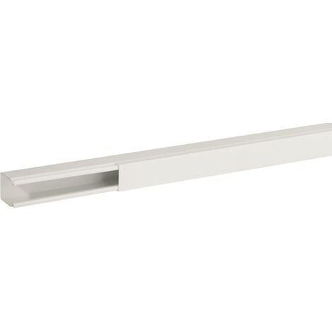 Canalina TA-EN 25x30 W porta cavi a base piana, bianco