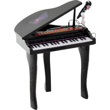 Piano à Queue électronique - - 37 Touches Multifonctions avec Micro Haut Parleur, lumière LED - enfant 3 à 6 ans - (1/5)