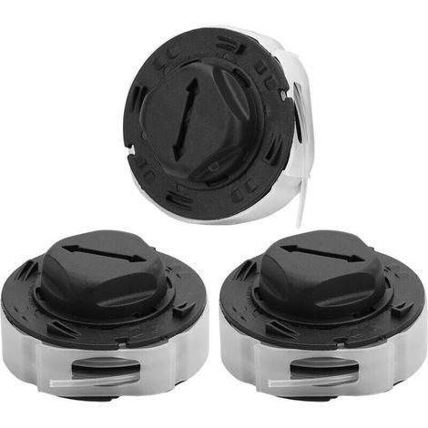 Tuserxln – Lot de 3 bobines de fil nylon 2mm pour débroussailleuse Stihl FSA 57 – Tête AutoCut C3-2 – Remplace 4009 710 4305 4009 710 4306 (1/5)