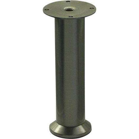 Möbelfuß Metall Edelstahl höhenverstellbar 100-120 mm (1/3)